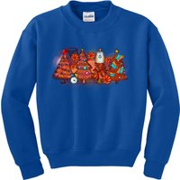 Basketball Christmas Tree Merry Christmas Basketball Lover Gift Kids Sweatshirt