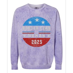 Border Czar Tom Homan Trump President Elect Maga Support Colorblast Crewneck Sweatshirt