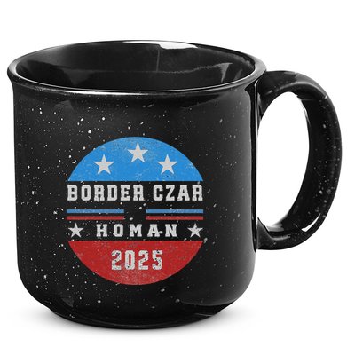 Border Czar Tom Homan Trump President Elect Maga Support 15oz Campfire Ceramic Mug