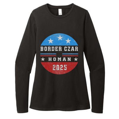 Border Czar Tom Homan Trump President Elect Maga Support Womens CVC Long Sleeve Shirt