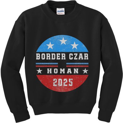 Border Czar Tom Homan Trump President Elect Maga Support Kids Sweatshirt