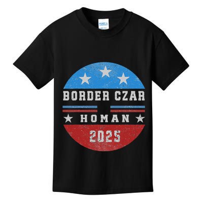 Border Czar Tom Homan Trump President Elect Maga Support Kids T-Shirt
