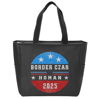 Border Czar Tom Homan Trump President Elect Maga Support Zip Tote Bag