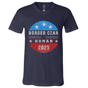 Border Czar Tom Homan Trump President Elect Maga Support V-Neck T-Shirt