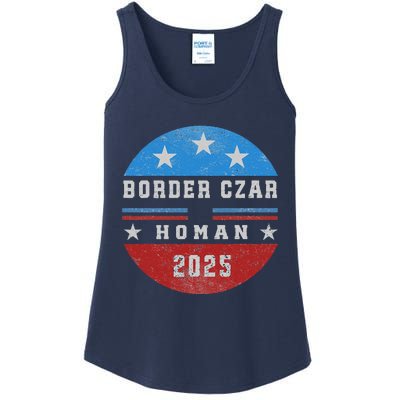 Border Czar Tom Homan Trump President Elect Maga Support Ladies Essential Tank