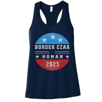 Border Czar Tom Homan Trump President Elect Maga Support Women's Racerback Tank