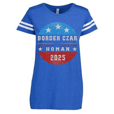 Border Czar Tom Homan Trump President Elect Maga Support Enza Ladies Jersey Football T-Shirt