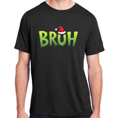 Bruh Christmas Teens Funny Christmas Humor Meme Adult ChromaSoft Performance T-Shirt