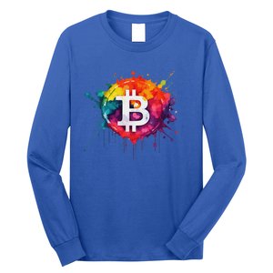 Bitcoin Crypto Trader Investor Cryptocurrency Long Sleeve Shirt