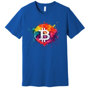 Bitcoin Crypto Trader Investor Cryptocurrency Premium T-Shirt