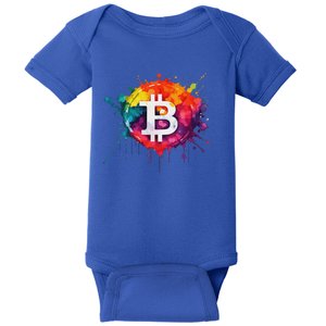 Bitcoin Crypto Trader Investor Cryptocurrency Baby Bodysuit