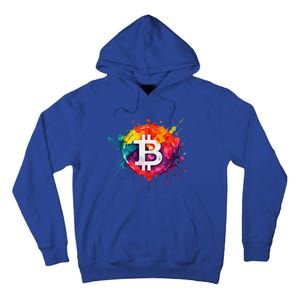 Bitcoin Crypto Trader Investor Cryptocurrency Tall Hoodie