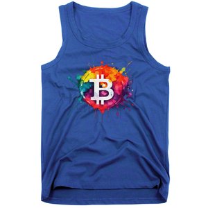 Bitcoin Crypto Trader Investor Cryptocurrency Tank Top