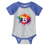 Bitcoin Crypto Trader Investor Cryptocurrency Infant Baby Jersey Bodysuit