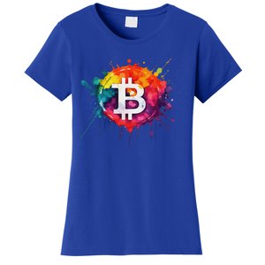 Bitcoin Crypto Trader Investor Cryptocurrency Women's T-Shirt