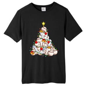 Baseball Christmas Tree Holiday PJs for Players & Coaches Tall Fusion ChromaSoft Performance T-Shirt