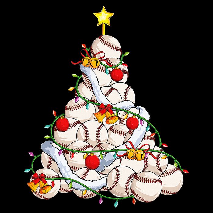Baseball Christmas Tree Holiday PJs for Players & Coaches 16 in Basic Backpack