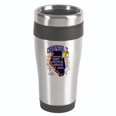 Best College Town Champaign 16oz Travel Tumbler