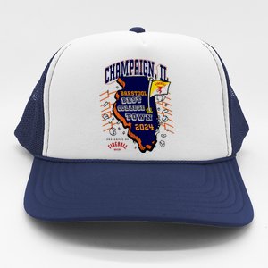 Best College Town Champaign Trucker Hat