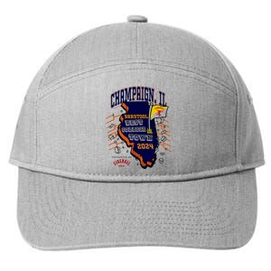 Best College Town Champaign 7-Panel Snapback Hat