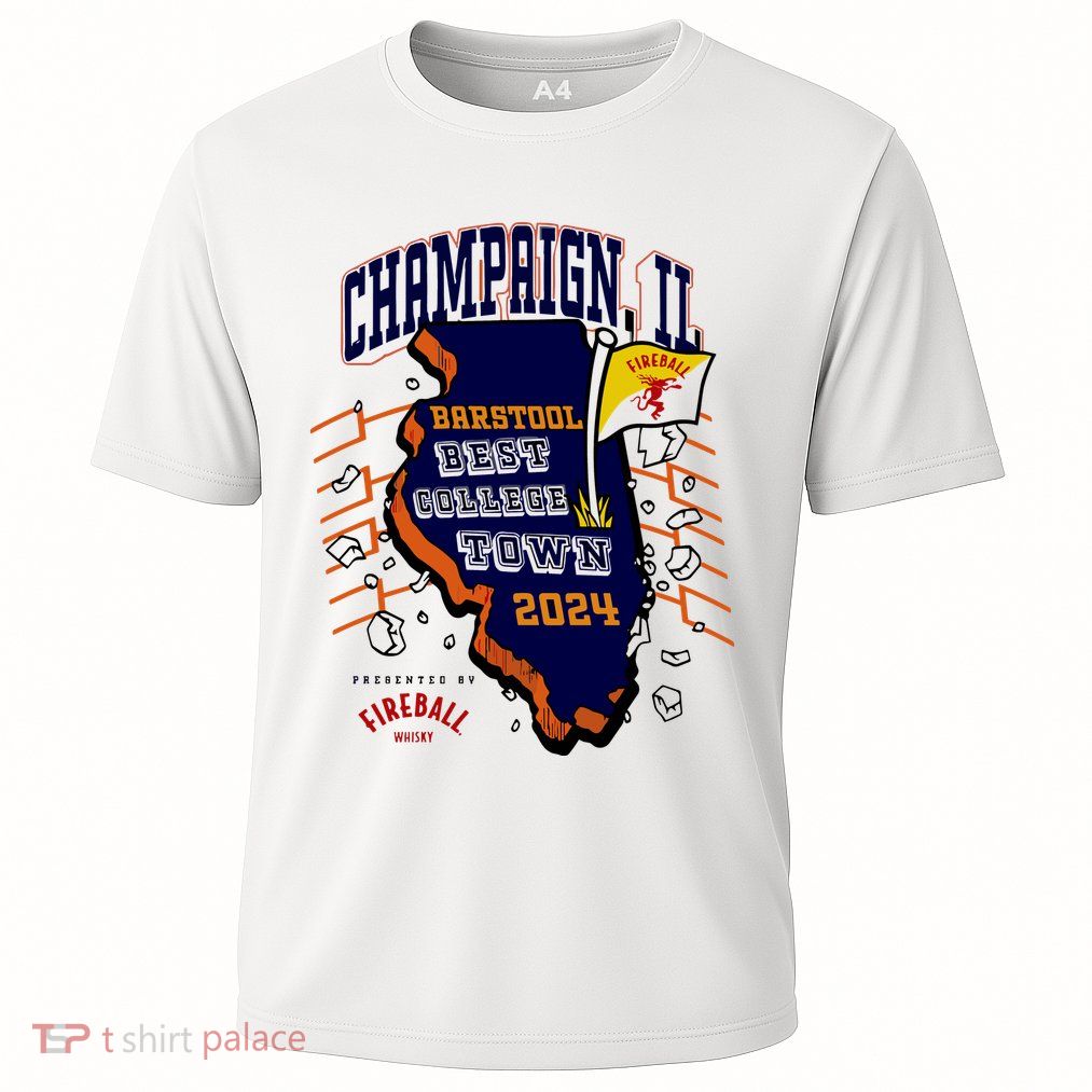 Best College Town Champaign Performance Shirt
