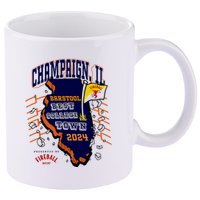 Best College Town Champaign 11oz C Handle Ceramic Mug
