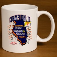 Best College Town Champaign 11oz C Handle Ceramic Mug