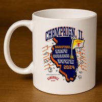 Best College Town Champaign 11oz C Handle Ceramic Mug