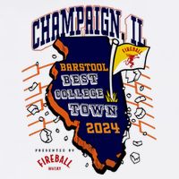 Best College Town Champaign 11oz C Handle Ceramic Mug