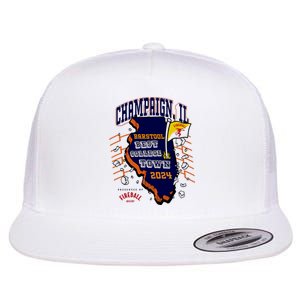 Best College Town Champaign Flat Bill Trucker Hat