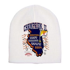 Best College Town Champaign Short Acrylic Beanie