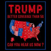 Better Coverage Than 5g Can You Hear Us Now Usa Map 16 in Basic Backpack