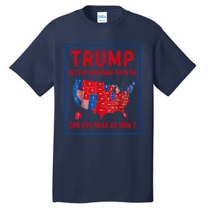 Better Coverage Than 5g Can You Hear Us Now Usa Map Tall T-Shirt