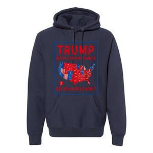 Better Coverage Than 5g Can You Hear Us Now Usa Map Premium Hoodie