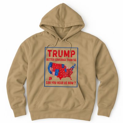 Better Coverage Than 5g Can You Hear Us Now Usa Map Hoodie