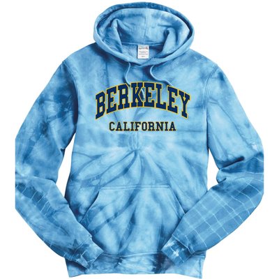 Berkeley California Throwback Design Classic Tie Dye Hoodie