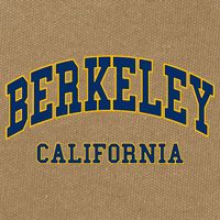 Berkeley California Throwback Design Classic Cotton Canvas Backpack