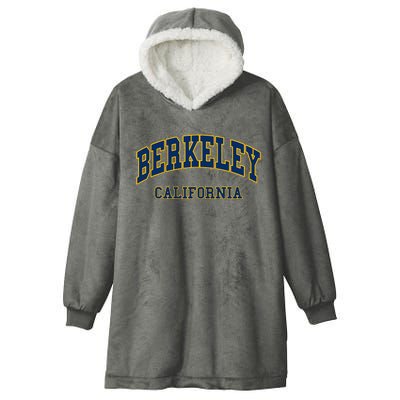 Berkeley California Throwback Design Classic Hooded Wearable Blanket