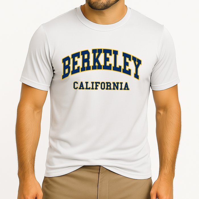 Berkeley California Throwback Design Classic Performance Shirt
