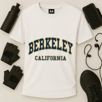 Berkeley California Throwback Design Classic Performance Shirt