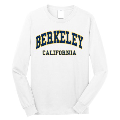 Berkeley California Throwback Design Classic Long Sleeve Shirt