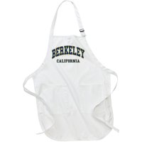 Berkeley California Throwback Design Classic Full-Length Apron With Pockets