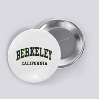 Berkeley California Throwback Design Classic Button