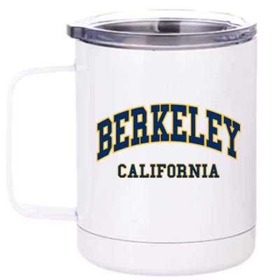 Berkeley California Throwback Design Classic 12 oz Stainless Steel Tumbler Cup