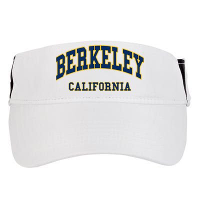 Berkeley California Throwback Design Classic Adult Drive Performance Visor