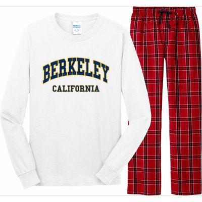 Berkeley California Throwback Design Classic Long Sleeve Pajama Set