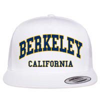 Berkeley California Throwback Design Classic Flat Bill Trucker Hat