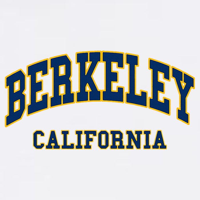 Berkeley California Throwback Design Classic Flat Bill Trucker Hat