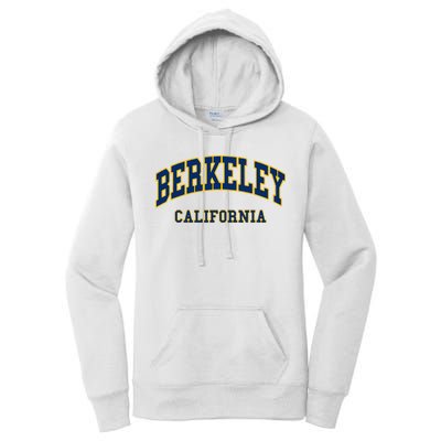 Berkeley California Throwback Design Classic Women's Pullover Hoodie
