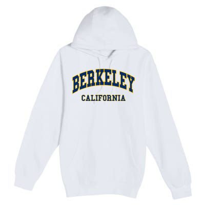 Berkeley California Throwback Design Classic Premium Pullover Hoodie